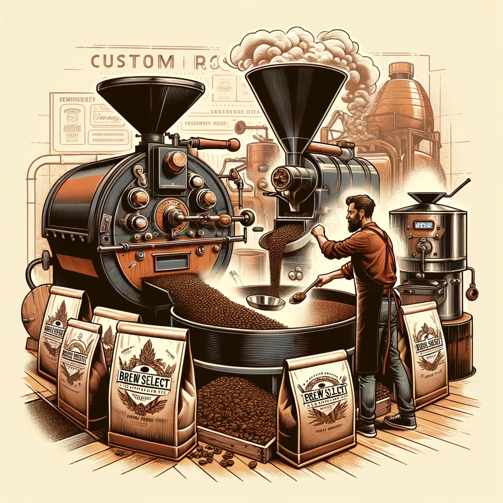 BrewSelect Custom Roasting: Crafting Your Signature Blend